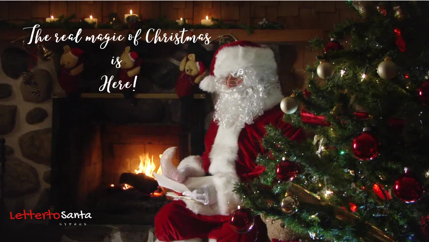 Load video: This Christmas, Santa is sending a response - letter to your child by post.  The best gift that will never be forgotten! &#39;The real magic of Christmas&#39; is here!