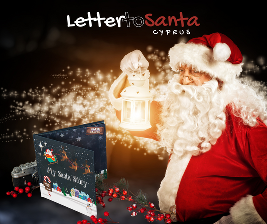 SANTA'S LETTER, CERTIFICATE OF GOOD BEHAVIOUR & PERSONALISED CHRISTMAS ACTIVITY BOOK WITH PRINTED PICTURE